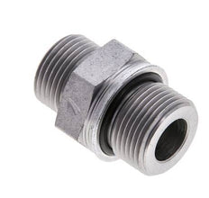 UN 13/16''-16 x M22x1.5 Acero zincado Espiga doble ORFS 630 Barra - Hidráulica