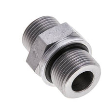 UN 13/16''-16 x M22x1.5 Acero zincado Espiga doble ORFS 630 Barra - Hidráulica