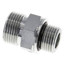 Espiga doble de acero galvanizado UNS 1''-14 x G 1/2'' ORFS 400 Bar - Hidráulica