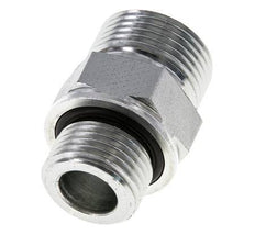 Espiga doble de acero galvanizado UNS 1''-14 x G 1/2'' ORFS 400 Bar - Hidráulica