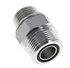 Espiga doble de acero galvanizado UNS 1''-14 x G 1/2'' ORFS 400 Bar - Hidráulica