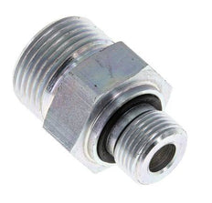 Espiga doble de acero galvanizado UNS 1''-14 x G 3/8'' ORFS 400 Bar - Hidráulica