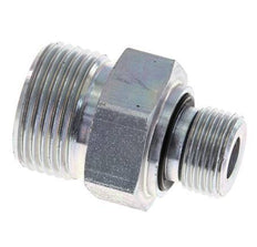 Espiga doble de acero galvanizado UNS 1''-14 x G 3/8'' ORFS 400 Bar - Hidráulica