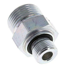 Espiga doble de acero galvanizado UNS 1''-14 x G 3/8'' ORFS 400 Bar - Hidráulica