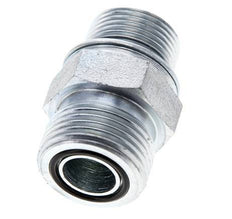 UNS 1''-14 x M22x1,5 Acero zincado Espiga doble ORFS 400 Bar - Hidráulico
