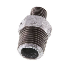 R 1/2'' x R 1/4'' Zinc plated Cast iron Double Nipple 25 Bar [2 Pieces]