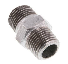 R 1/2'' Zinc plated Cast iron Double Nipple 25 Bar [5 Pieces]