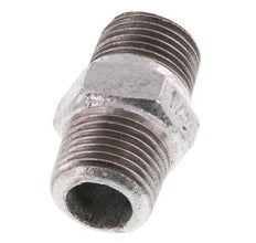 R 1/2'' Zinc plated Cast iron Double Nipple 25 Bar [5 Pieces]