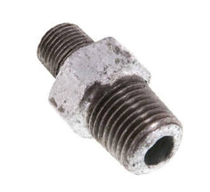 R 1/4'' x R 1/8'' Hierro fundido zincado Espiga doble 25 Bar