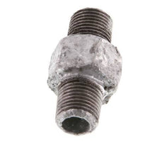 R 1/8'' Zinc plated Cast iron Double Nipple 25 Bar [2 Pieces]