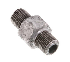 R 1/8'' Zinc plated Cast iron Double Nipple 25 Bar [2 Pieces]