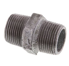 R 3/4'' Zinc plated Cast iron Double Nipple 25 Bar [5 Pieces]