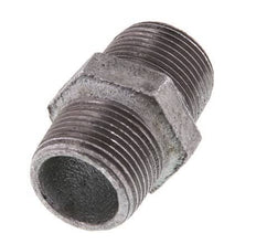 R 3/4'' Zinc plated Cast iron Double Nipple 25 Bar [5 Pieces]