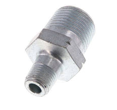 R 3/8'' x R 1/8'' Hierro fundido zincado Espiga doble 25 Bar