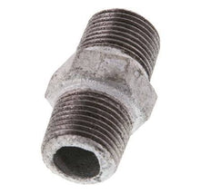 R 3/8'' Zinc plated Cast iron Double Nipple 25 Bar [5 Pieces]