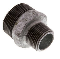 R 1 1/2'' x R 1'' Hierro fundido zincado Espiga doble 25 Bar