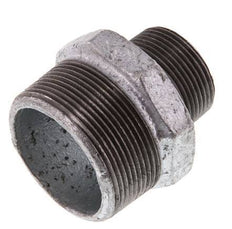 R 2'' x R 1 1/4'' Hierro fundido zincado Espiga doble 25 Bar