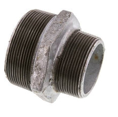 R 2 1/2'' x R 2'' Hierro fundido zincado Espiga doble 25 Bar