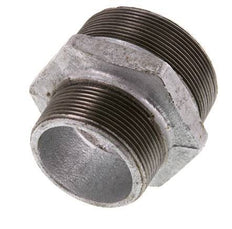 R 2 1/2'' x R 2'' Hierro fundido zincado Espiga doble 25 Bar