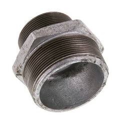 R 2 1/2'' x R 2'' Hierro fundido zincado Espiga doble 25 Bar