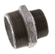 R 2 1/2'' x R 2'' Hierro fundido zincado Espiga doble 25 Bar