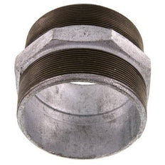 R 4'' Hierro fundido zincado Doble espiga 25 Bar