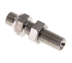 G 1/8'' Pasamuros Acero Inoxidable Doble Racor 475 Barra - Hidráulica