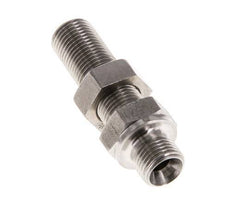 G 1/8'' Pasamuros Acero Inoxidable Doble Racor 475 Barra - Hidráulica