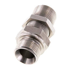 G 3/4'' Pasamuros de acero inoxidable Doble boquilla 325 Bar - Hidráulico