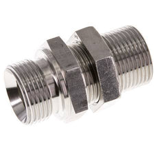 G 1'' Pasamuros de acero inoxidable Doble boquilla 225 Bar - Hidráulico