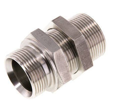 G 1 1/4'' Pasamuros de acero inoxidable Doble boquilla 190 Bar - Hidráulico