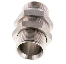 G 1 1/4'' Pasamuros de acero inoxidable Doble boquilla 190 Bar - Hidráulico