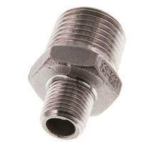 R 1/2'' x R 1/4'' Stainless steel Double Nipple 16 Bar [2 Pieces]