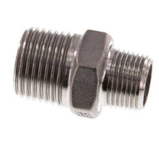 R 1/2'' x R 3/8'' Stainless steel Double Nipple 16 Bar [2 Pieces]