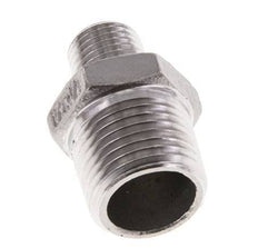 1/4'' NPT x 1/2'' NPT Acero inoxidable Espiga doble 16 Bar