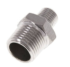 1/4'' NPT x 1/2'' NPT Acero inoxidable Espiga doble 16 Bar