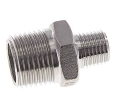 1/4'' NPT x 1/2'' NPT Acero inoxidable Espiga doble 16 Bar