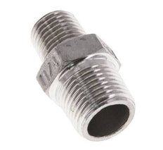 1/4'' NPT x 3/8'' NPT Stainless steel Double Nipple 16 Bar [2 Pieces]