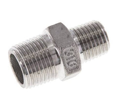 1/4'' NPT x 3/8'' NPT Stainless steel Double Nipple 16 Bar [2 Pieces]