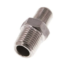 R 1/4'' x R 1/8'' Stainless steel Double Nipple 16 Bar [2 Pieces]