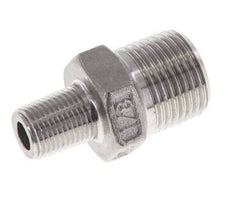 1/8'' NPT x 3/8'' NPT Stainless steel Double Nipple 16 Bar [2 Pieces]