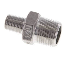 1/8'' NPT x 3/8'' NPT Stainless steel Double Nipple 16 Bar [2 Pieces]
