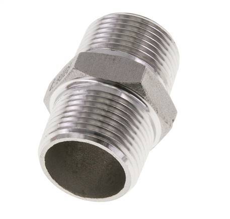 3/4'' NPT Acero inoxidable Espiga doble 16 Bar