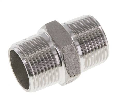 3/4'' NPT Acero inoxidable Espiga doble 16 Bar