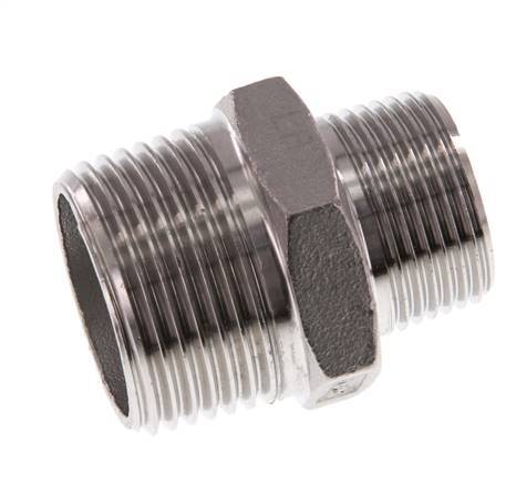 R 1'' x R 3/4'' Acero inoxidable de doble espiga 16 Bar