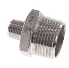 R 1'' x R 3/8'' Acero inoxidable de doble espiga 16 Bar