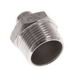 R 1'' x R 3/8'' Acero inoxidable de doble espiga 16 Bar