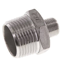 R 1'' x R 3/8'' Acero inoxidable de doble espiga 16 Bar