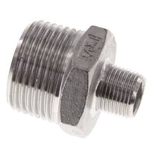 R 1'' x R 3/8'' Acero inoxidable de doble espiga 16 Bar