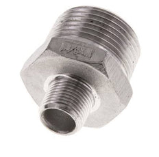 R 1'' x R 3/8'' Acero inoxidable de doble espiga 16 Bar